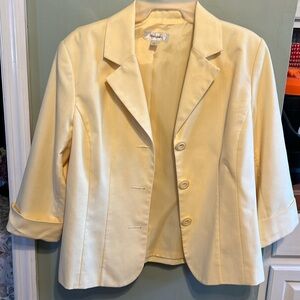 Yellow jacket dress barn